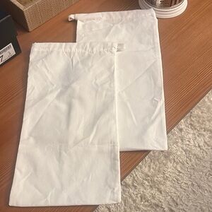 Gucci White Dust Bags